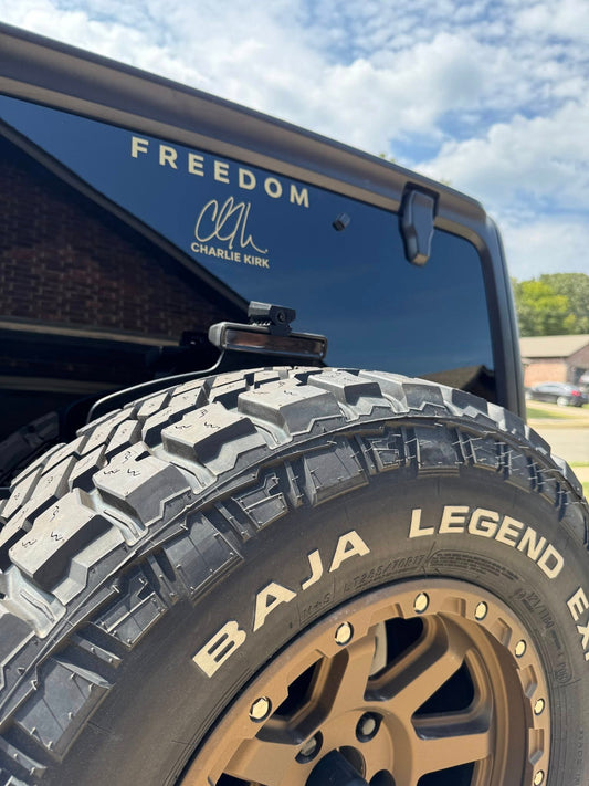 CK FREEDOM | Window Decal
